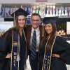 Dean Jodi Ruble with students